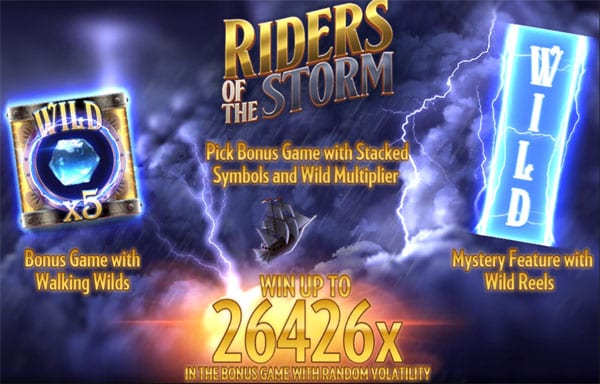 Riders of the storm slot by Thunderkick