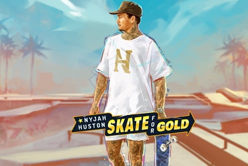 Skate for Gold Slot Logo