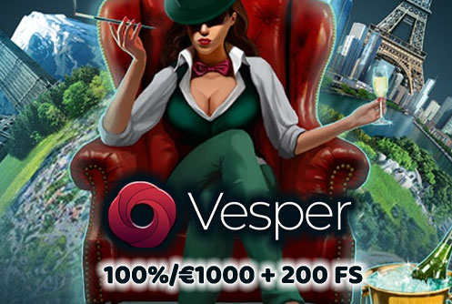 Vesper Casino Bonus