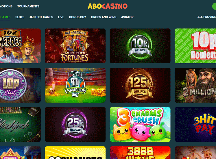 Abo Casino Games