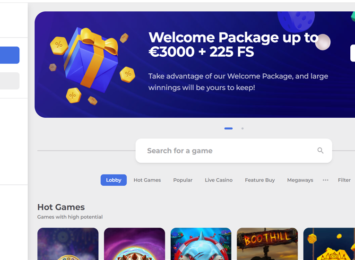 Pledoo Casino Home Screen