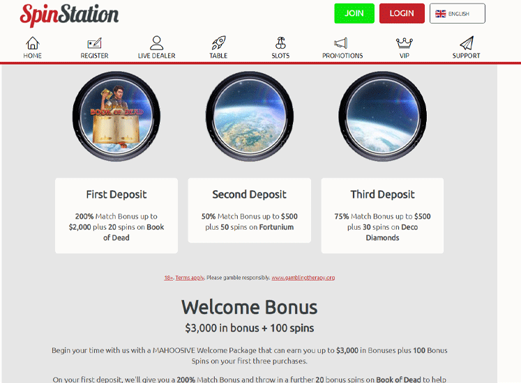 Spin Station Casino Promotions