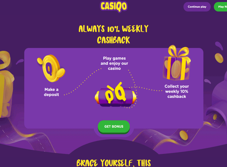 CasiQo Casino Bonus