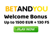 BetAndYou Casino Welcome Bonus