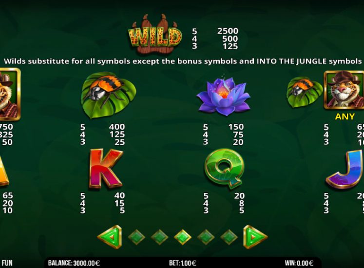 Into The Jungle Slot