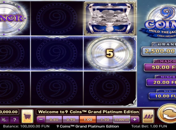 9 Coins Grand Platinum Edition Slot