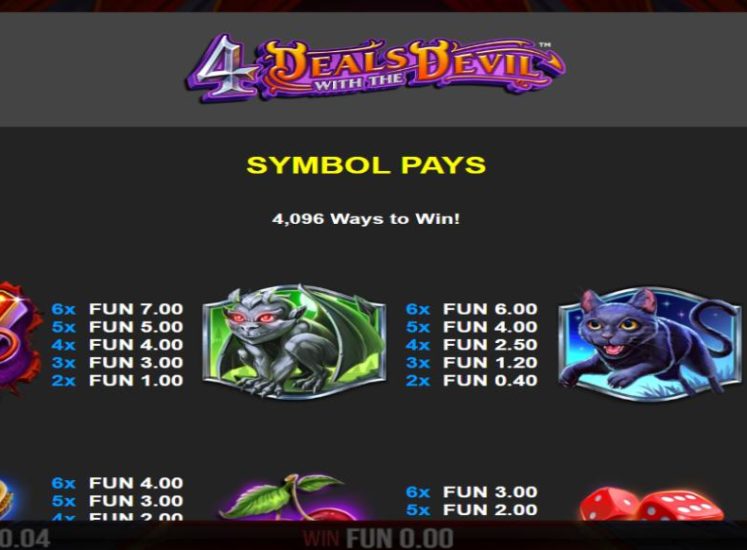 4 Deals With The Devil Slot