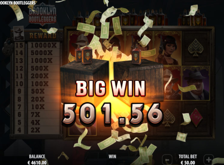 Brooklyn Bootleggers Slot Big Win