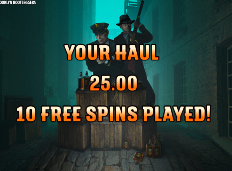 Brooklyn Bootleggers Slot Free Spins Wins