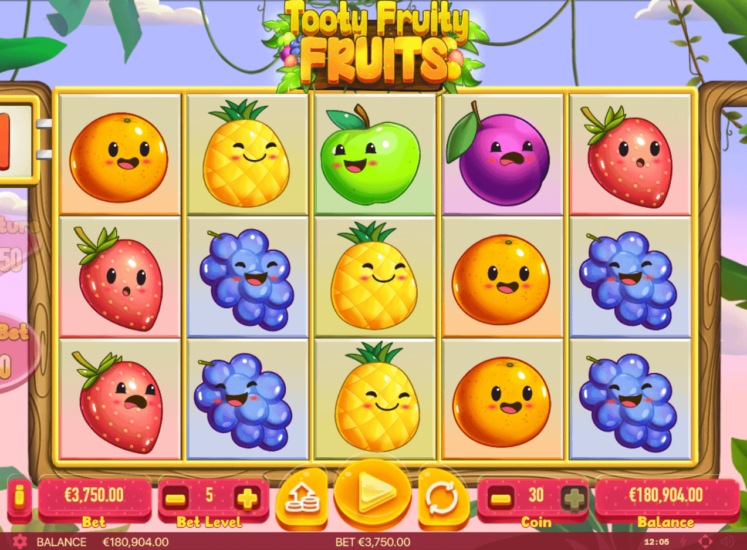 Tooty Fruity Fruits Slot