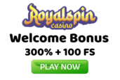 RoyalSpin Casino Welcome Bonus