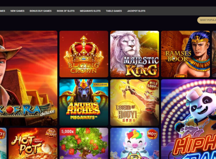 SlotsVil Casino Slots Section