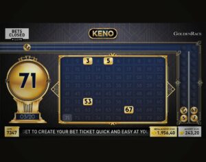 Goldenrace Keno